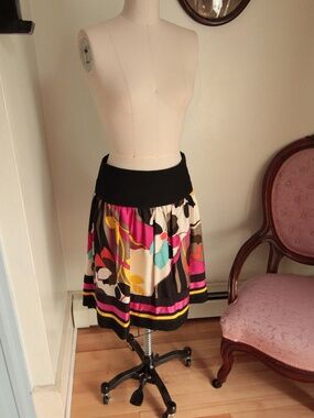 Vintage Floral Nygard Skirt